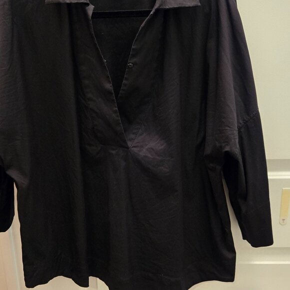 Chico's Black Tunic Top - Picture 1 of 3